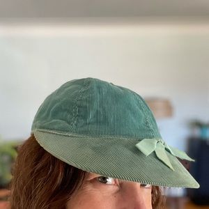 Tres Chic Vintage Corduroy Cap
